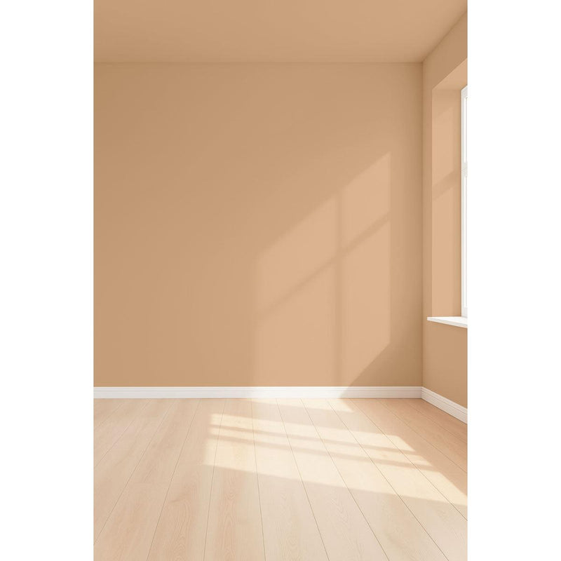 Visualisation 3D de la peinture Shortbread avec ombres - teinte ocre jaune