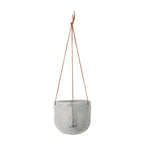 Ileana - Hanging Plant Pot - Grey - Stoneware