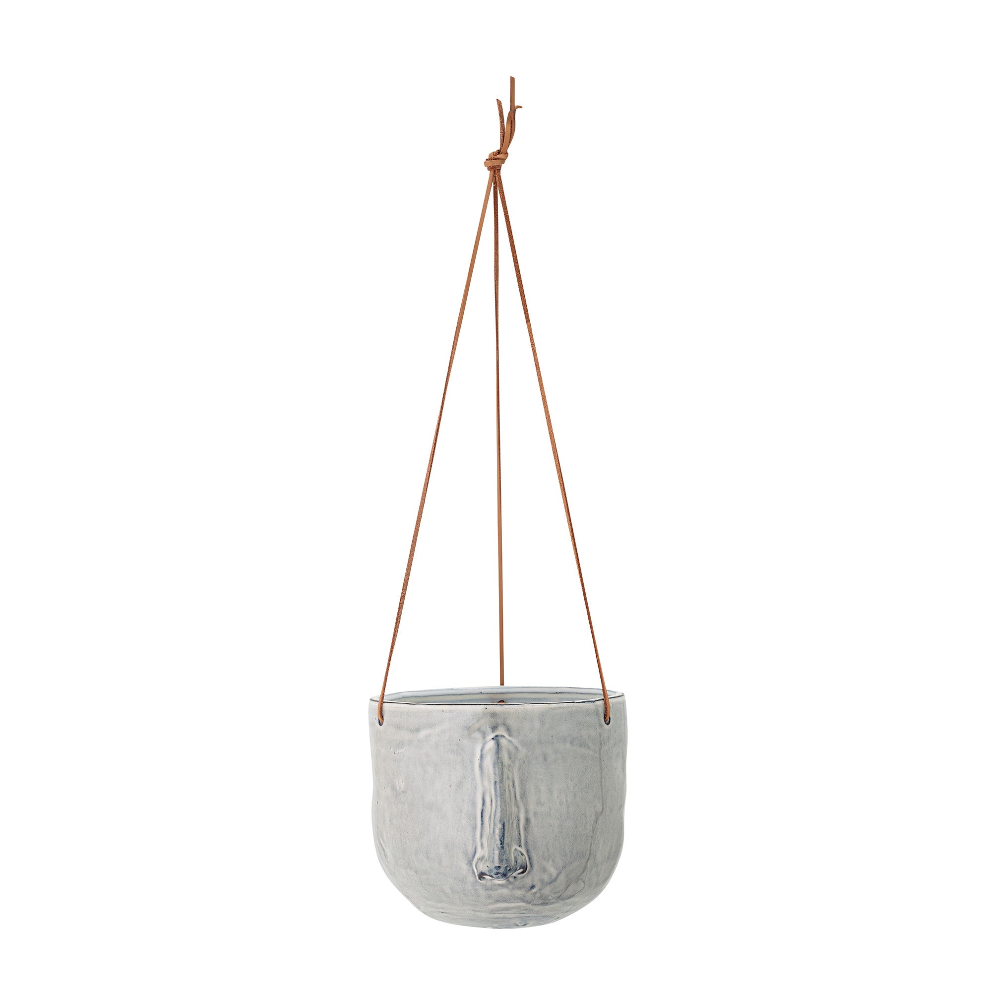 Ileana - Hanging Plant Pot - Grey - Stoneware