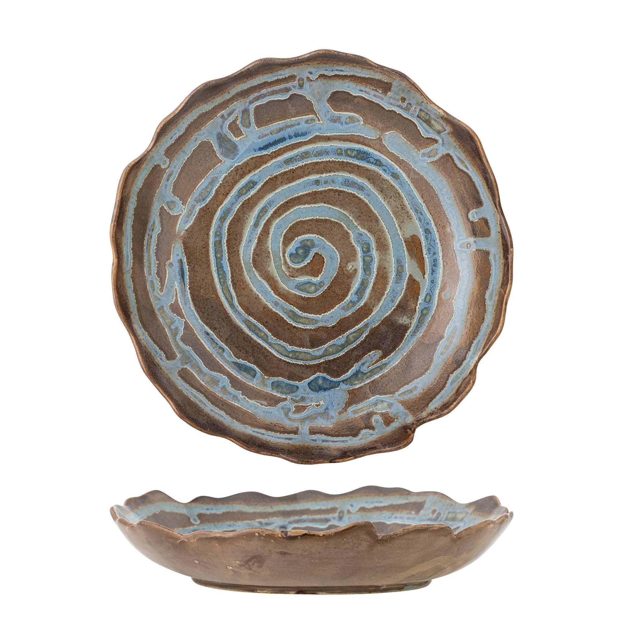 Marjorie - Plateau - Bleu - Grès