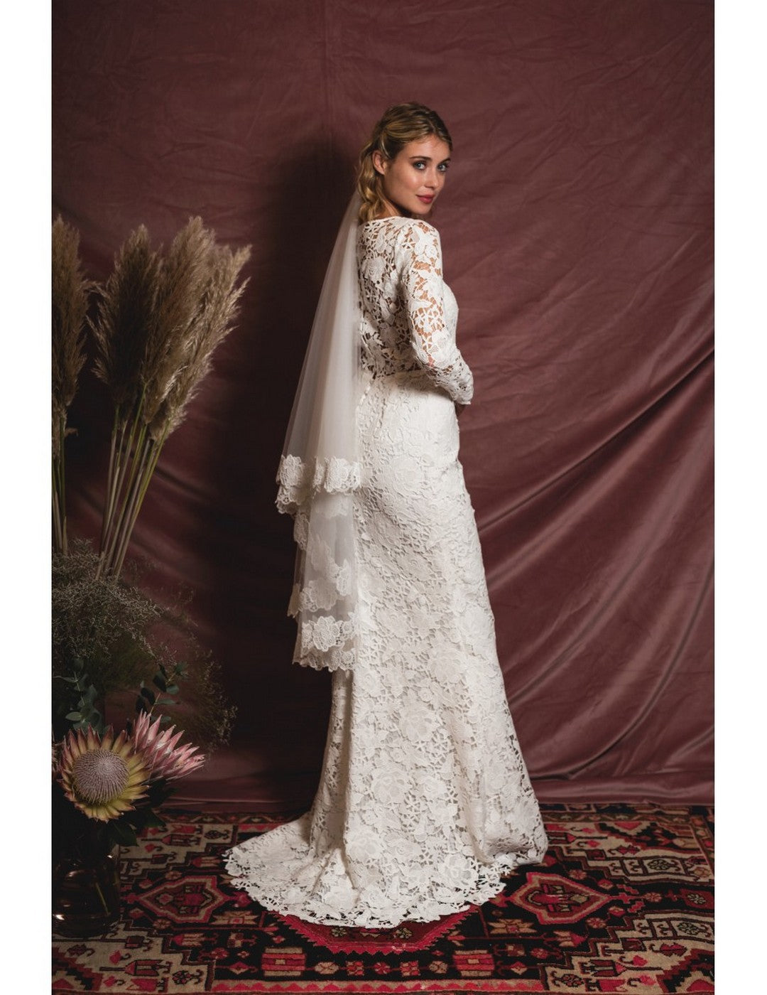 Reine Veil - Silk White