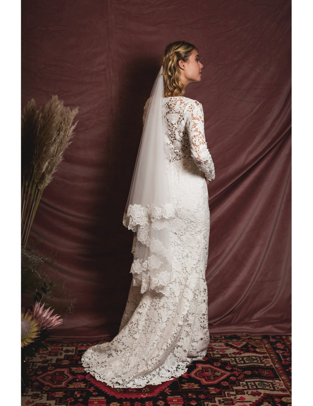 Reine Veil - Silk White