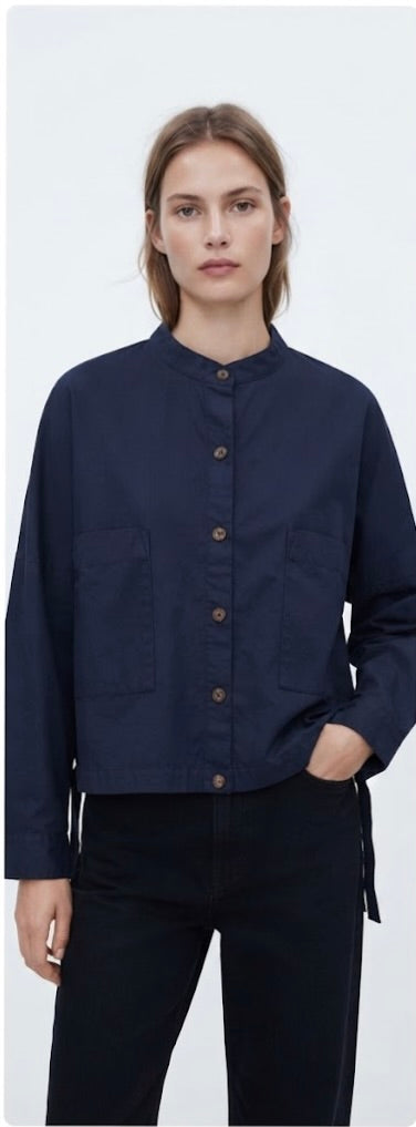 Volga Shirt - Navy