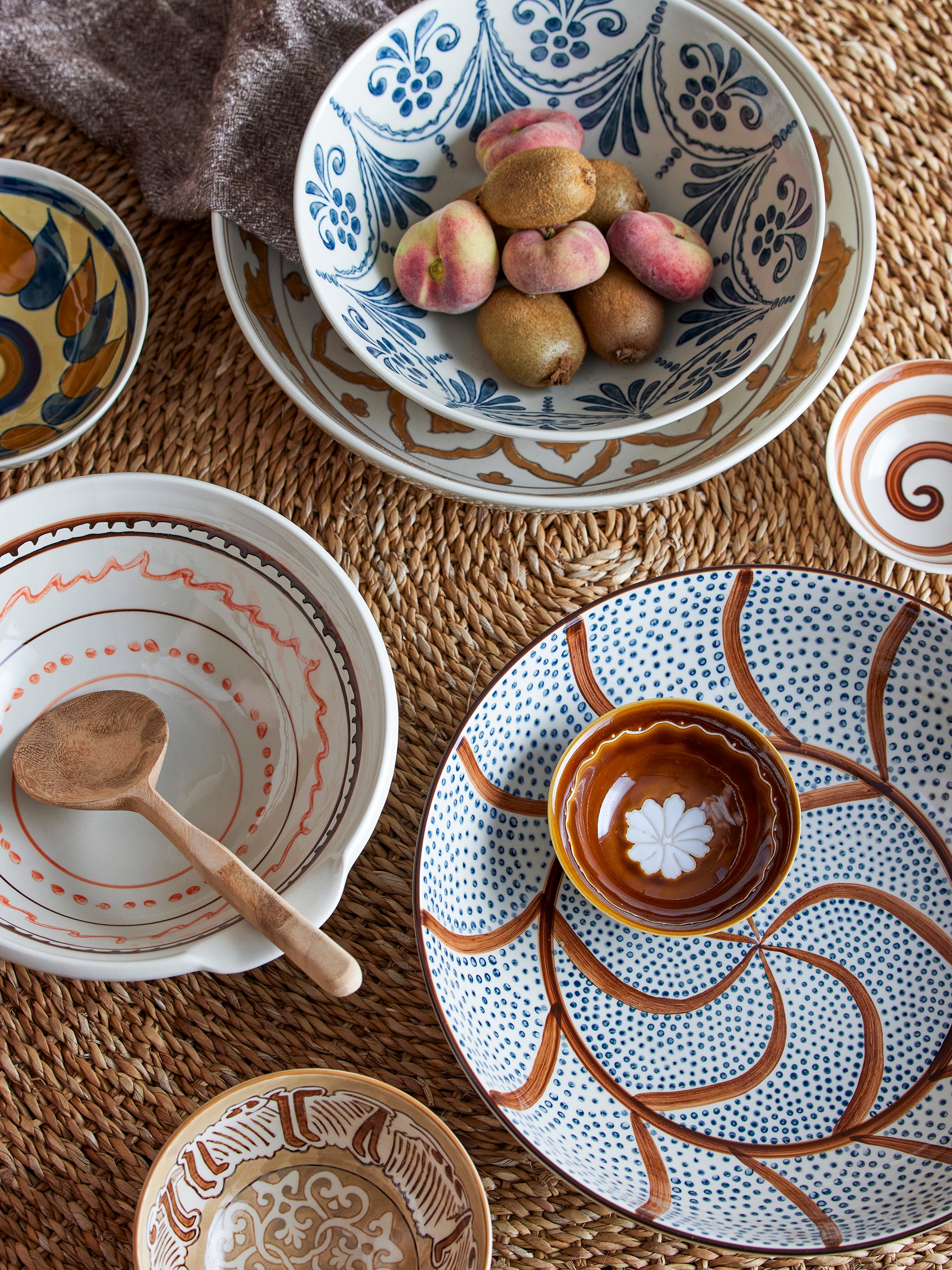 Heikki - Bowl - Multicolour - Stoneware