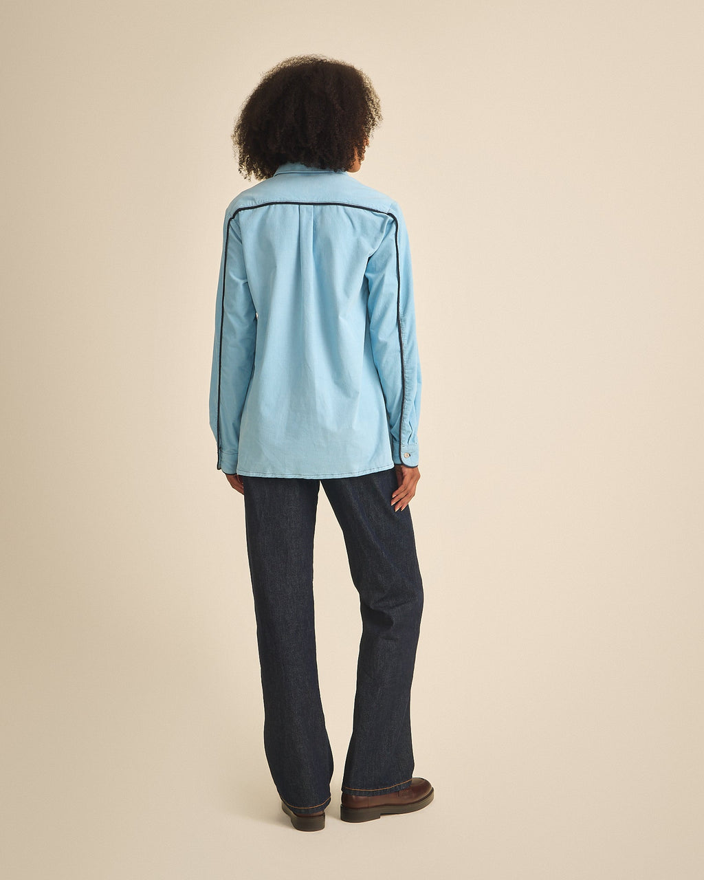 Chemise Alma Bleu Glacier