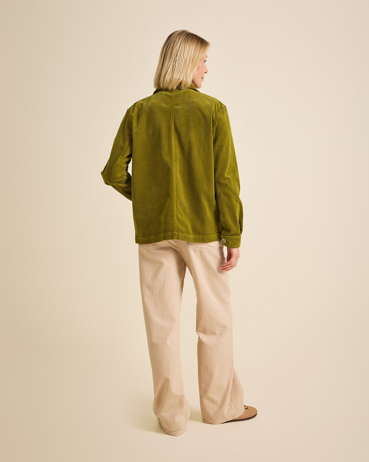Veste Worker Côtelé Pickle