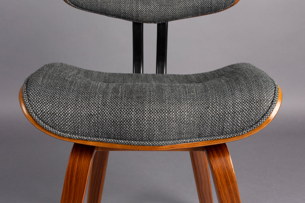 Blackwood - Chair - Bent poplar wood - Gray