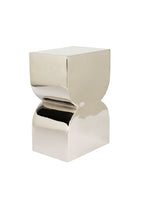 Cones - Side Table - Aluminum - Shiny Silver