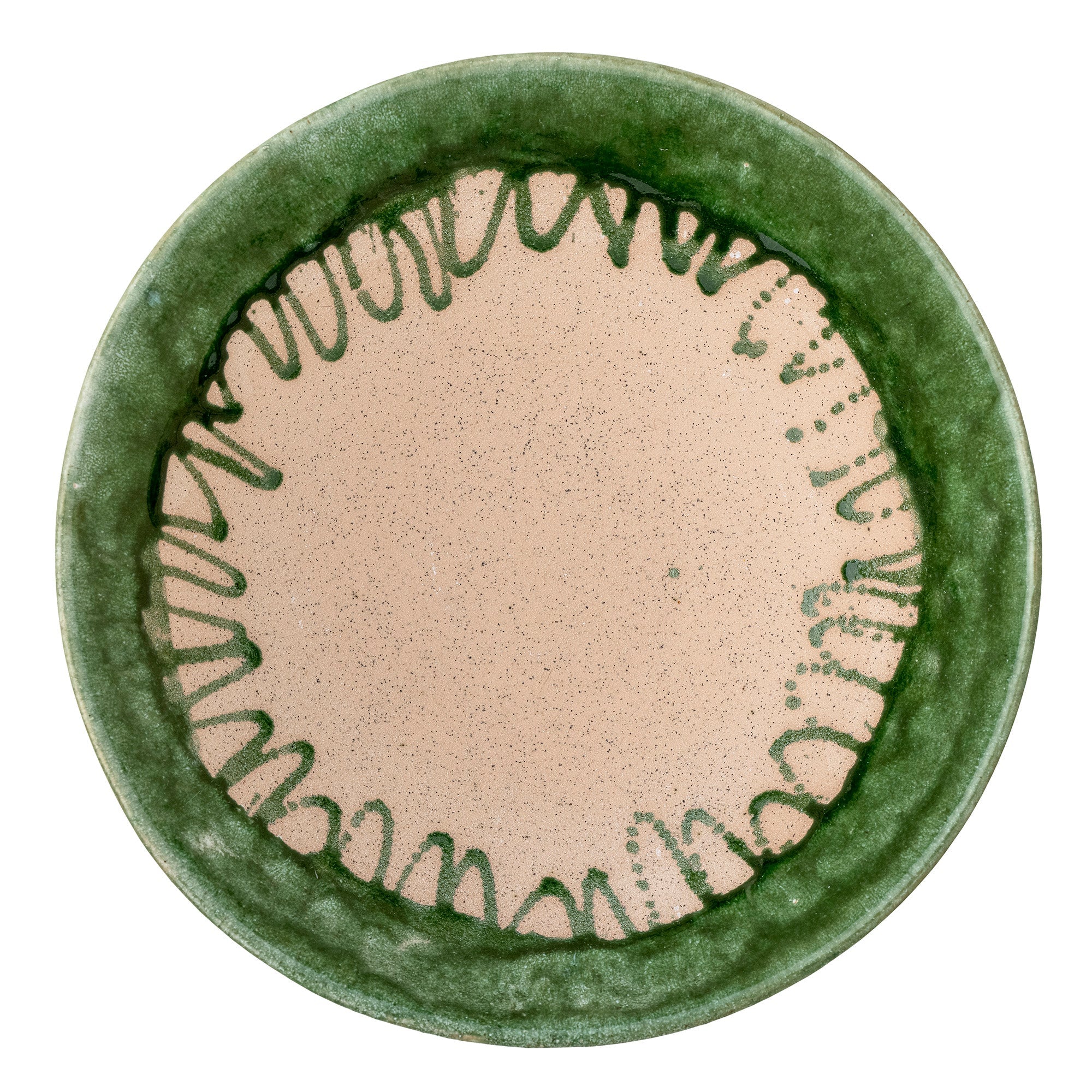 Moez - Set of 2 Bowls - Green - Stoneware