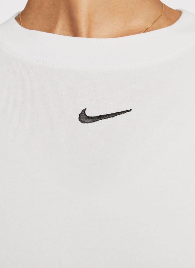 Nike - Tee-Shirt Robe Sportswear Essential - White,Black - Femme