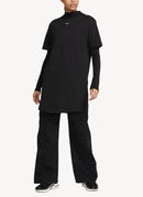 Nike - Tee-Shirt Robe Sportswear Essential - Black,White - Femme