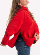 Woolrich - Sweat Rouge - Flame Red A - Femme