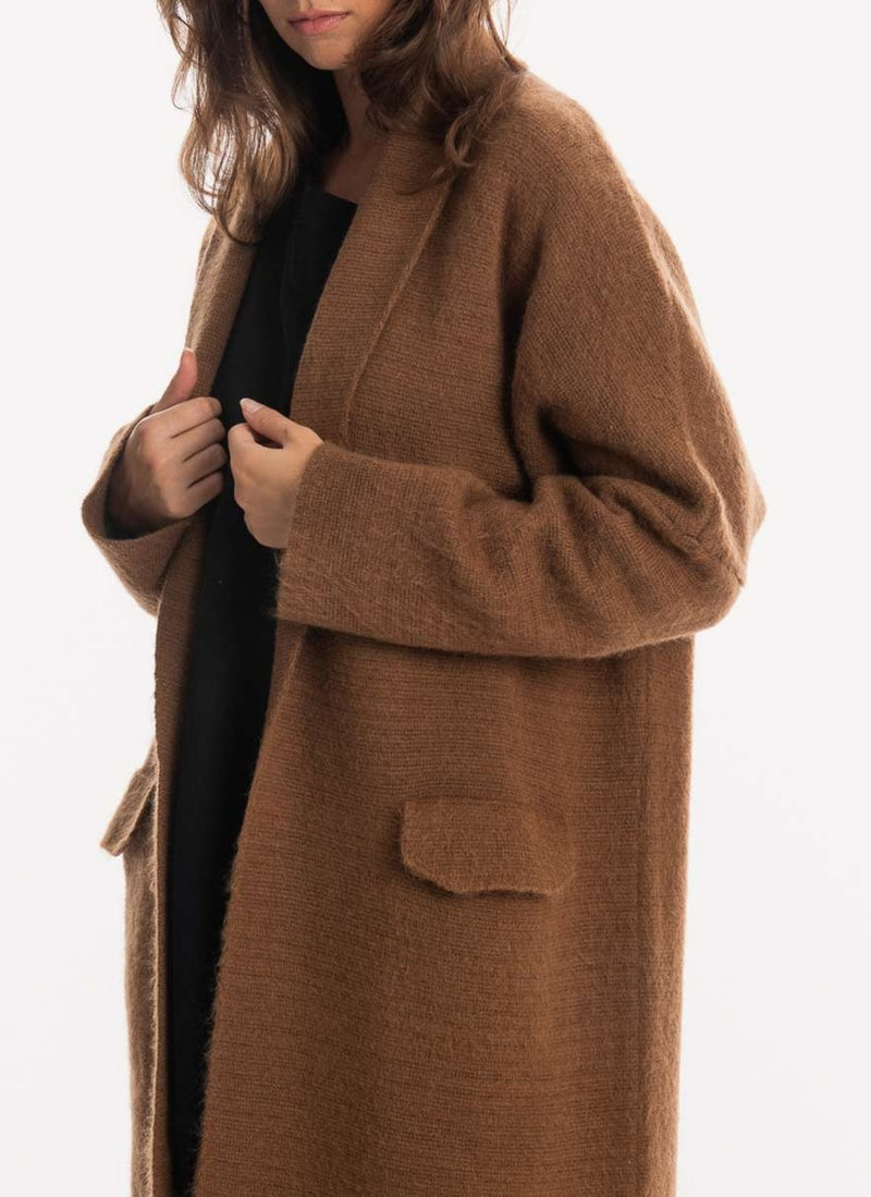 Woolrich - Manteau Long - Camel - Femme