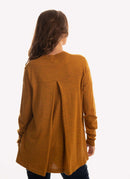 Woolrich - Pull Camel - Ochre - Femme