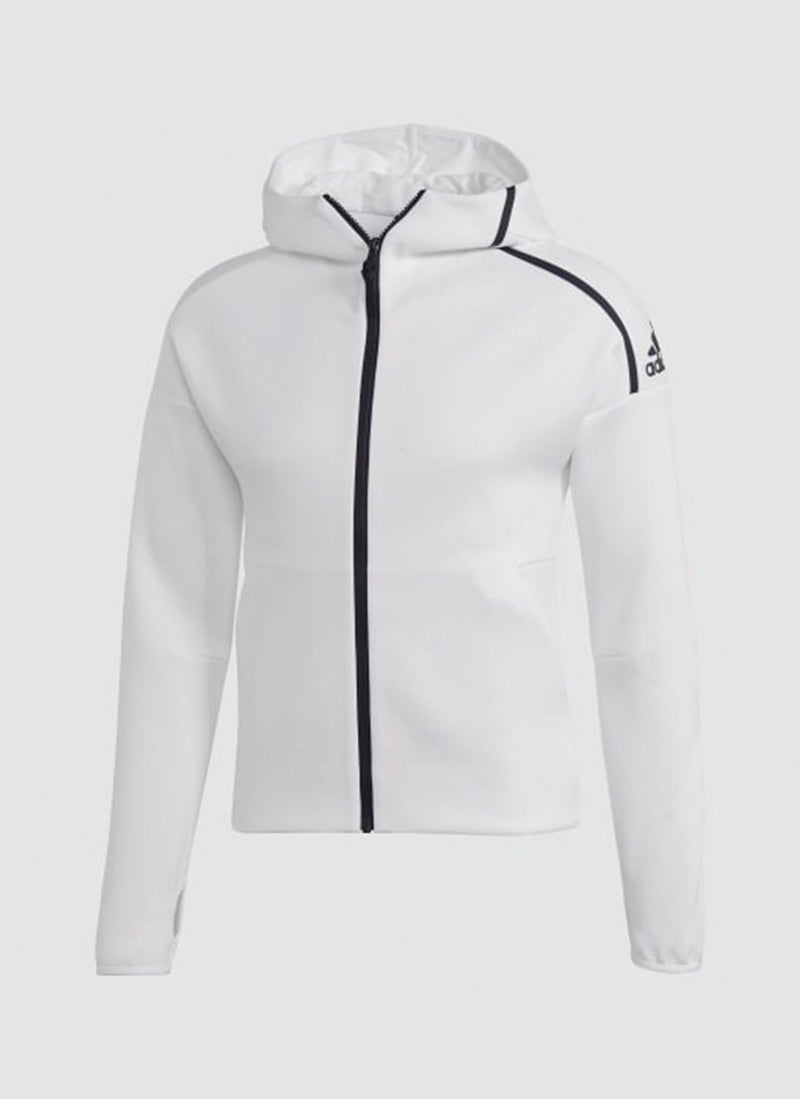 Adidas - Veste Zne Hd - White - Femme