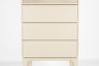 June 1 Door 3 Drawers - Wardrobe - Solid Oak - Beige