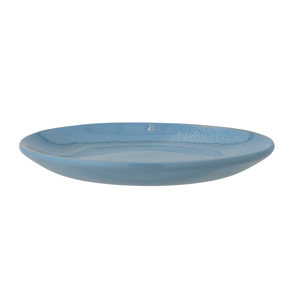 Safie - Set of 12 Plates - Blue - Stoneware