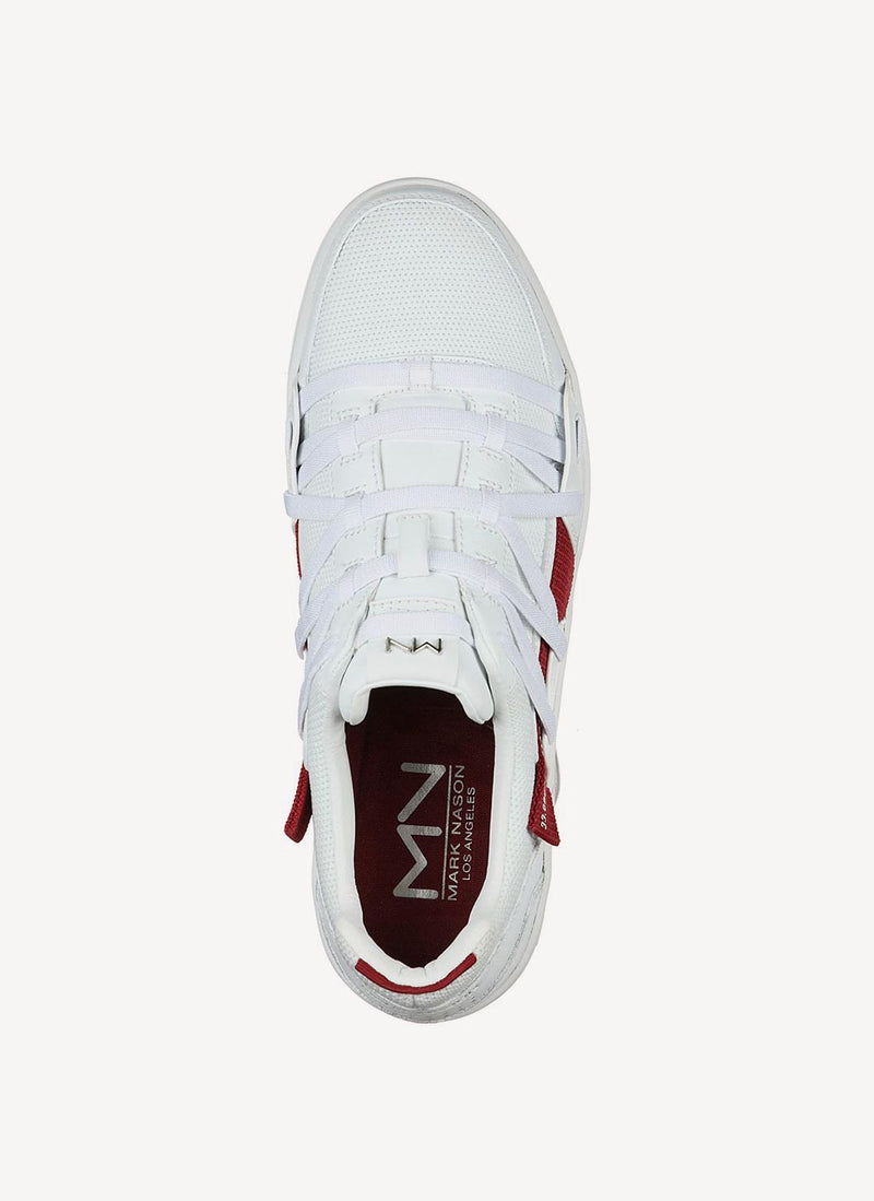 Skechers - Baskets Palmilla - White Red - Homme