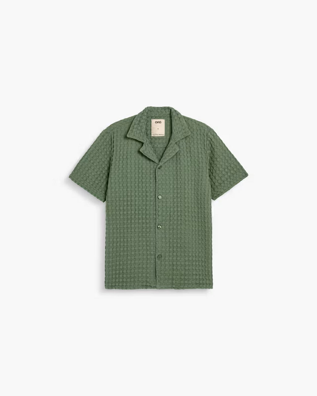 Camisa Cuba Gofre Verde
