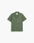 Camisa Cuba Gofre Verde