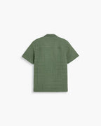 Camisa Cuba Gofre Verde