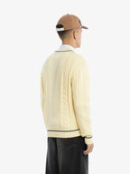 Le Pull En Maille Beige