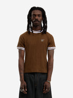 Le T-Shirt En Maille Marron