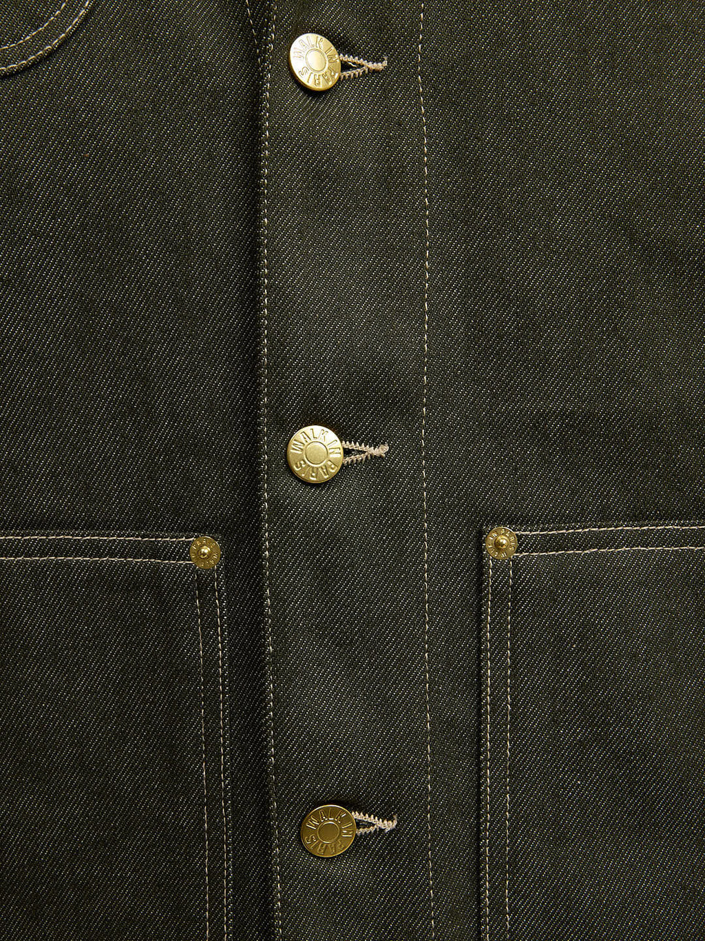 La Veste Du Menuisier En Denim Vert