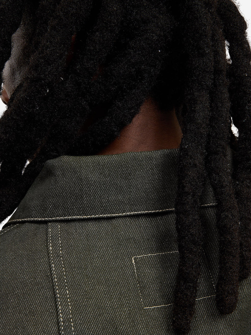 La Veste Du Menuisier En Denim Vert
