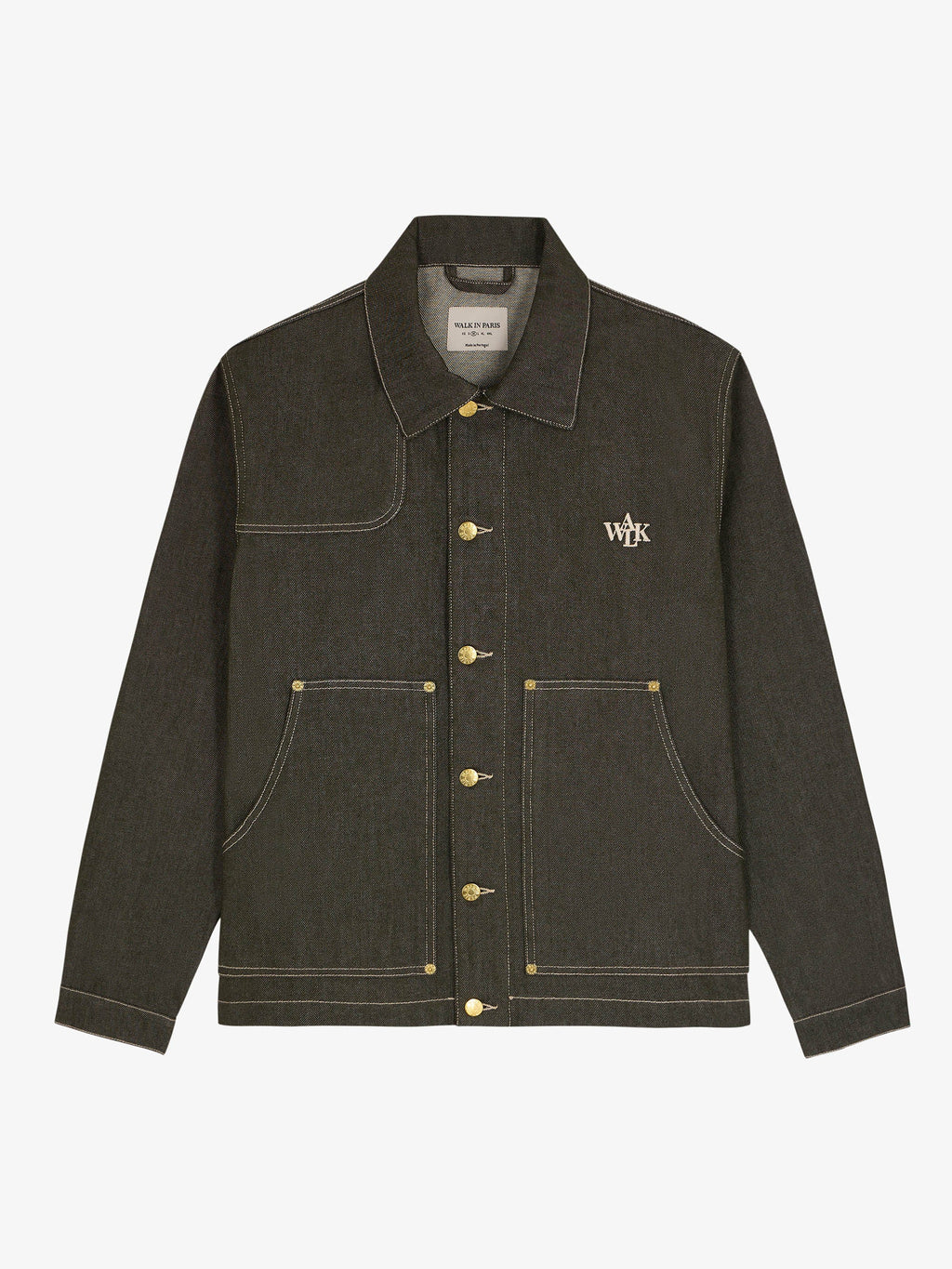 La Veste Du Menuisier En Denim Vert