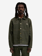 La Veste Du Menuisier En Denim Vert