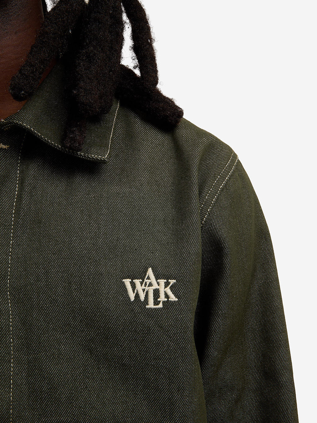 La Veste Du Menuisier En Denim Vert