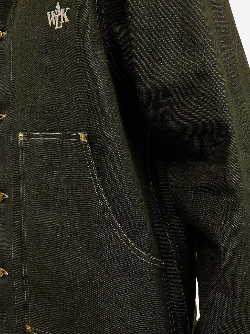 La Veste Du Menuisier En Denim Vert