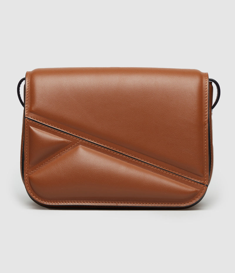 Wandler - Sac Oscar Trunk Medium Saddle - Femme