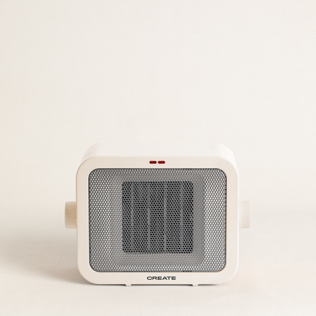 Warm Box - 1500W Ceramic Space Heater - Off-White