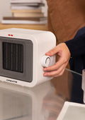 Warm Box - 1500W Ceramic Space Heater - Off-White