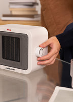 Warm Box - 1500W Ceramic Space Heater - Off-White