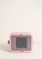 Warm Box - 1500W Ceramic Fan Heater - Pastel Pink
