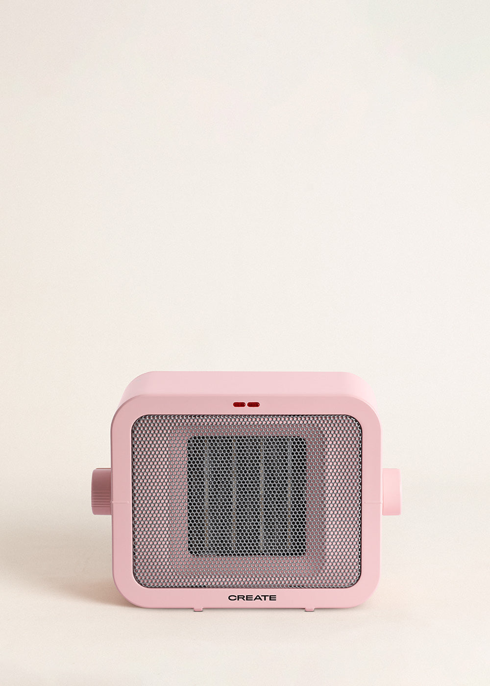 Warm Box - 1500W Ceramic Fan Heater - Pastel Pink