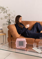 Warm Box - 1500W Ceramic Fan Heater - Pastel Pink