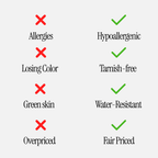 Collier Iris Vert