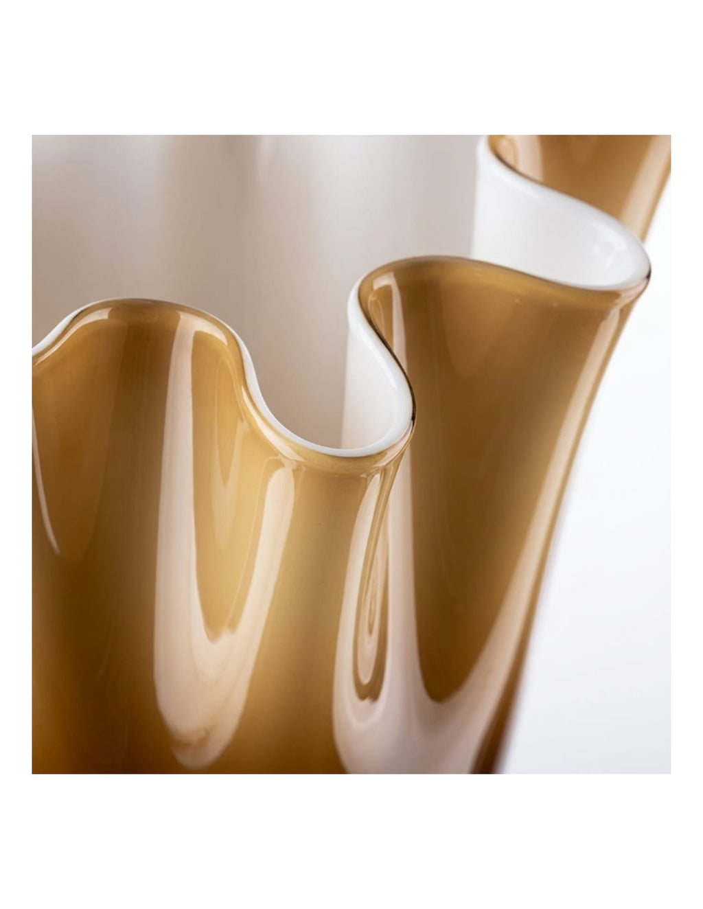 Wave - Vase - H30 Cm - Fumé