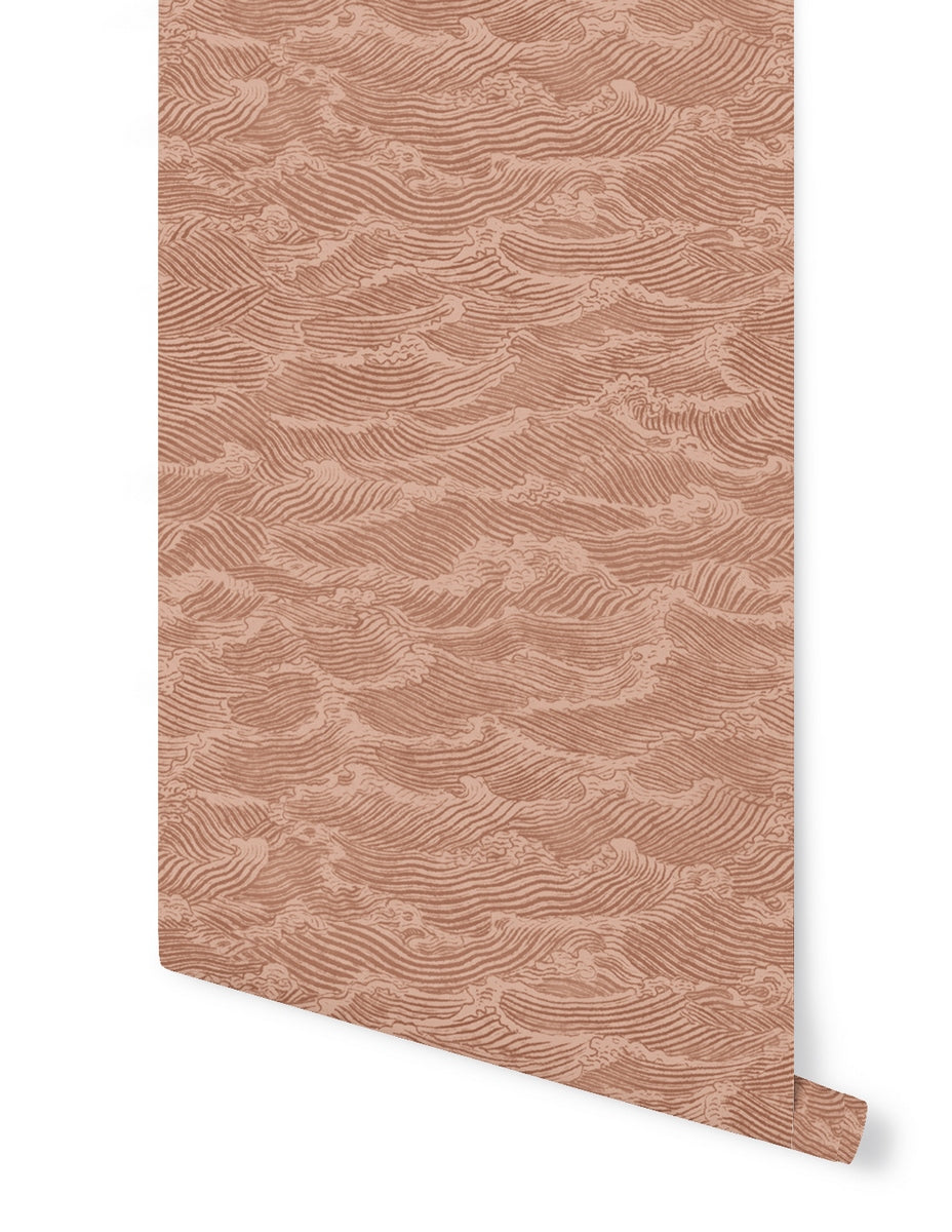 Waves Wallpaper - Red Sea
