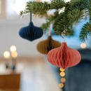 Pack Of 6 Christmas Lanterns In Papier - Multicolored