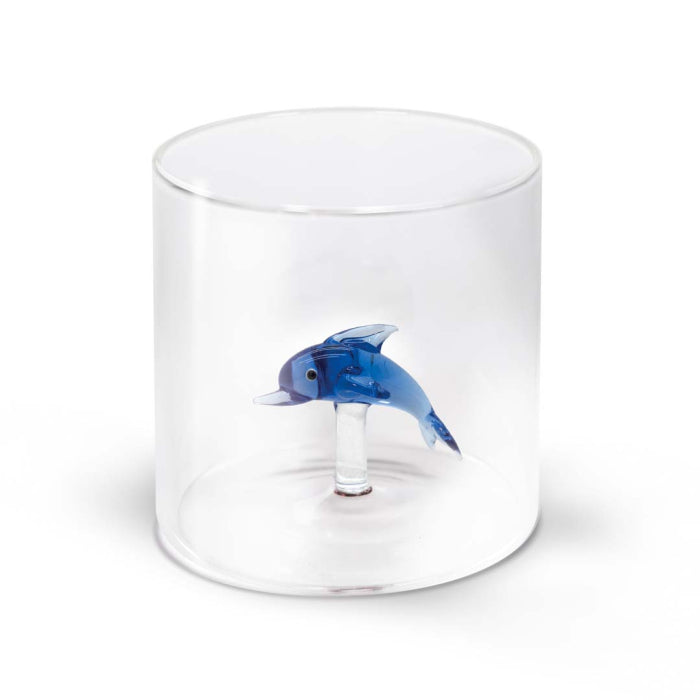 Monterey - Lot De 2 Gobelets Dauphins - Verre Borosilicate