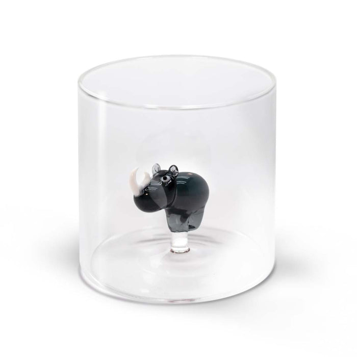Monterey - Lot De 2 Gobelets Rhinoceros - Verre Borosilicate