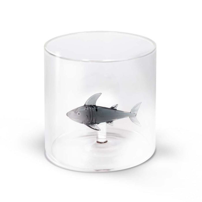 Monterey - Lot De 2 Gobelets Requins - Verre Borosilicate