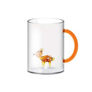 Monterey - Lot De 2 Mugs Faons - Verre Borosilicate