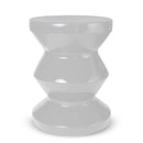 Ceramic Stool - White