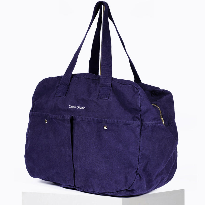 Sac De Voyage Coton Encre